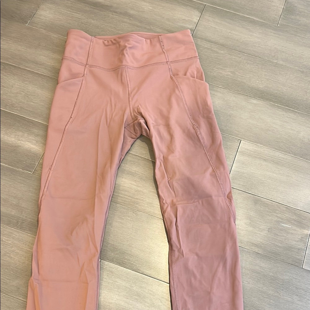 Lululemon Pink High-Waisted Leggings